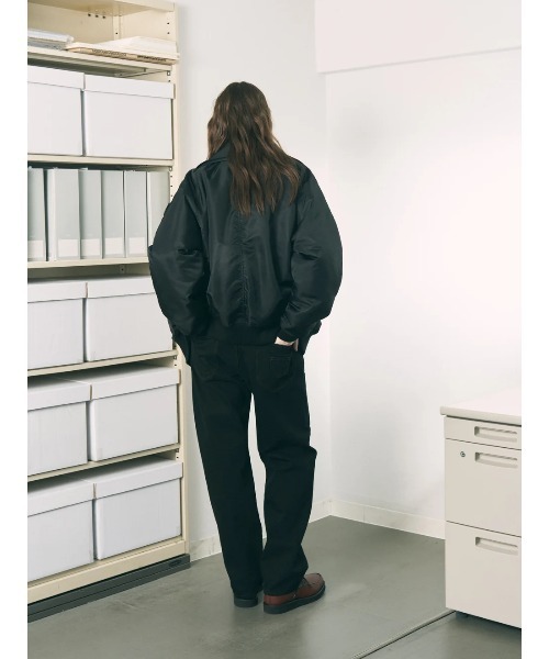 PHINGERIN(フィンガリン)の「PHINGERIN VISOR LIFT FLIGHT JACKET (PD-262-JK-011)(その他アウター・メンズ・ブラック・LARGE)」の4枚目の写真