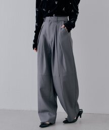 【SALON by Chico】タックバレルワイドパンツ