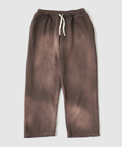 JOURNAL STANDARD（ジャーナルスタンダード）の「MOOJI MOOJI / ム―ジ ム―ジ SWEAT 02 PANTS AGED（スウェットパンツ・メンズ・ブラック/ブラウン・LARGE/MEDIUM）」の2枚目の写真