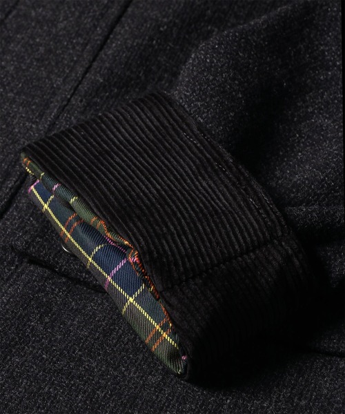 Barbour(バブアー)の「"Paul Smith loves Barbour" Transport ウールジャケット【263701 MWO0318】(その他アウター・メンズ・ダークグレー・SMALL/MEDIUM/LARGE)」の9枚目の写真