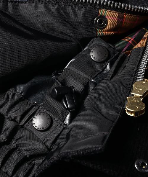 Barbour(バブアー)の「"Paul Smith loves Barbour" Transport ウールジャケット【263701 MWO0318】(その他アウター・メンズ・ダークグレー・SMALL/MEDIUM/LARGE)」の12枚目の写真