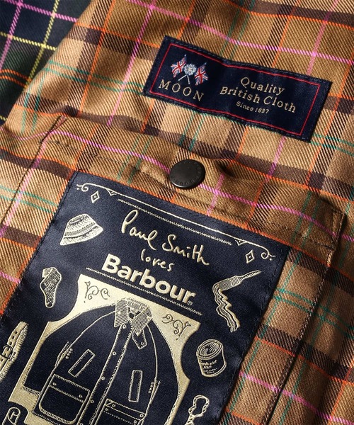 Barbour(バブアー)の「"Paul Smith loves Barbour" Transport ウールジャケット【263701 MWO0318】(その他アウター・メンズ・ダークグレー・SMALL/MEDIUM/LARGE)」の13枚目の写真