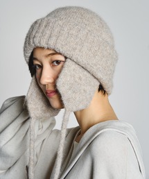 ROSE BUD | 【ROSE BUD別注】EAR FLAP KNIT CAP(ニットキャップ/ビーニー)