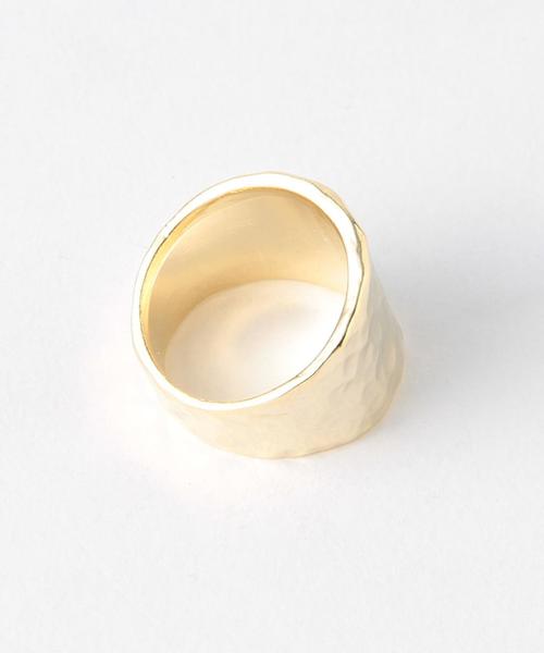 green label relaxing（グリーンレーベルリラクシング）の「KC ハンドマーク/リング（リング・レディース・ゴールド/シルバー・FREE）」の3枚目の写真