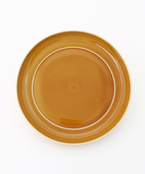 collex(コレックス)の「【瑞々】 まる皿7寸(食器)」|ブラウン