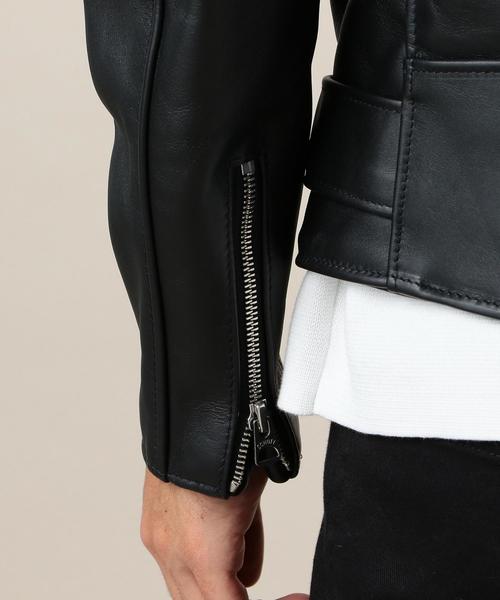 schott(ショット)の「<Schott(ショット)> ONE STAR RDS/ライダースジャケット(ライダースジャケット・メンズ・ブラック・40/38/36)」の6枚目の写真