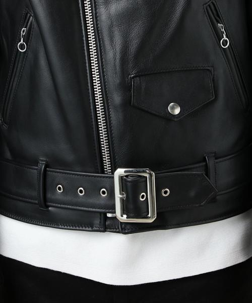 schott(ショット)の「<Schott(ショット)> ONE STAR RDS/ライダースジャケット(ライダースジャケット・メンズ・ブラック・40/38/36)」の7枚目の写真