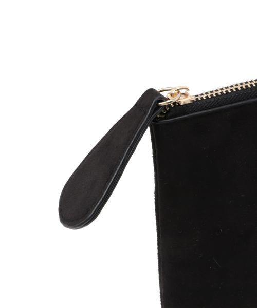 VENCEEXCHANGE（ヴァンスエクスチェンジ）の「スウェードクラッチバッグ（クラッチバッグ・メンズ・ライトブラウン/ブラック・FREE）」の5枚目の写真