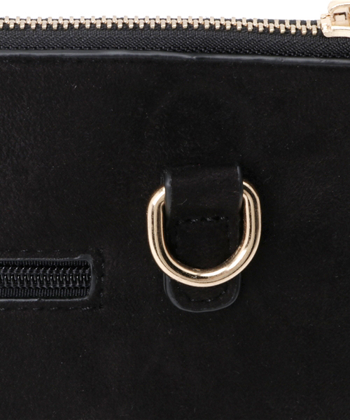 VENCEEXCHANGE（ヴァンスエクスチェンジ）の「スウェードクラッチバッグ（クラッチバッグ・メンズ・ライトブラウン/ブラック・FREE）」の6枚目の写真