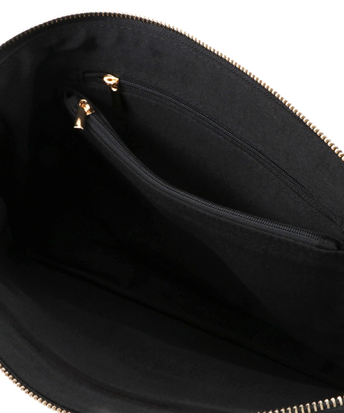 VENCEEXCHANGE（ヴァンスエクスチェンジ）の「スウェードクラッチバッグ（クラッチバッグ・メンズ・ライトブラウン/ブラック・FREE）」の8枚目の写真