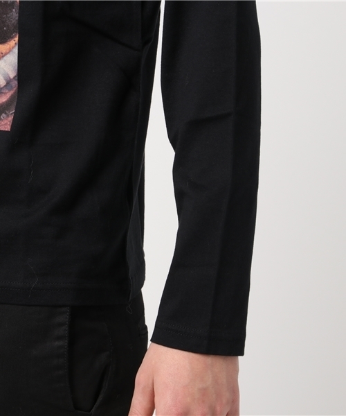 HYSTERIC GLAMOUR（ヒステリックグラマー）の「Courtney Love/COURTNEY 1992 pt T-SH（Tシャツ/カットソー・メンズ・ホワイト/パープル/ブラック・SMALL/MEDIUM/LARGE）」の9枚目の写真