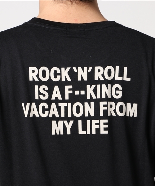 HYSTERIC GLAMOUR（ヒステリックグラマー）の「Courtney Love/COURTNEY 1992 pt T-SH（Tシャツ/カットソー・メンズ・ホワイト/パープル/ブラック・SMALL/MEDIUM/LARGE）」の6枚目の写真