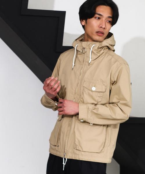 green label relaxing（グリーンレーベルリラクシング）の「BC C/WTHER CLOTH デッキパーカー ◆（その他アウター・メンズ・ブラック/ロイヤルブルー/ベージュ・SMALL/XX-LARGE/X-LARGE/X-SMALL/MEDIUM/LARGE）」の3枚目の写真