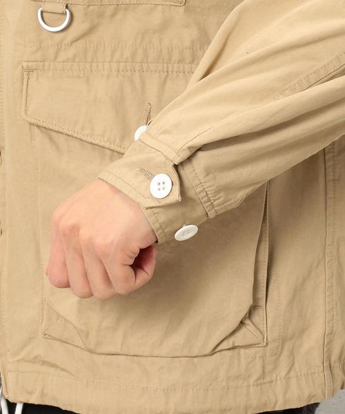 green label relaxing（グリーンレーベルリラクシング）の「BC C/WTHER CLOTH デッキパーカー ◆（その他アウター・メンズ・ブラック/ロイヤルブルー/ベージュ・SMALL/XX-LARGE/X-LARGE/X-SMALL/MEDIUM/LARGE）」の16枚目の写真