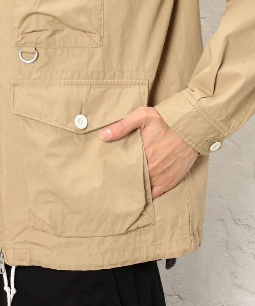 green label relaxing（グリーンレーベルリラクシング）の「BC C/WTHER CLOTH デッキパーカー ◆（その他アウター・メンズ・ブラック/ロイヤルブルー/ベージュ・SMALL/XX-LARGE/X-LARGE/X-SMALL/MEDIUM/LARGE）」の17枚目の写真