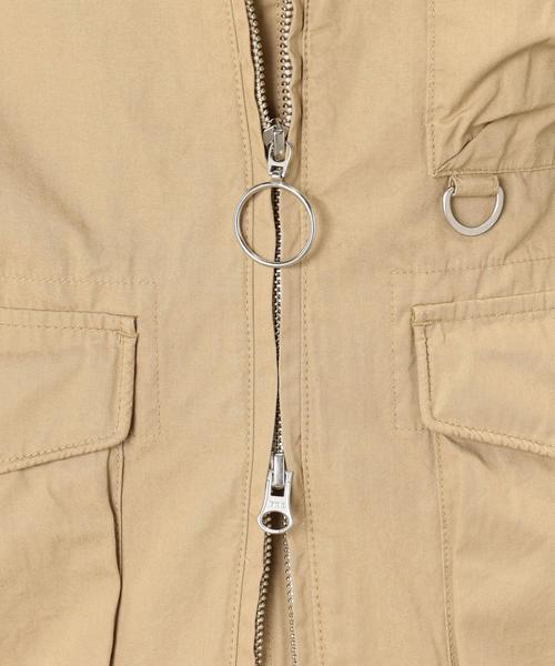 green label relaxing（グリーンレーベルリラクシング）の「BC C/WTHER CLOTH デッキパーカー ◆（その他アウター・メンズ・ブラック/ロイヤルブルー/ベージュ・SMALL/XX-LARGE/X-LARGE/X-SMALL/MEDIUM/LARGE）」の10枚目の写真