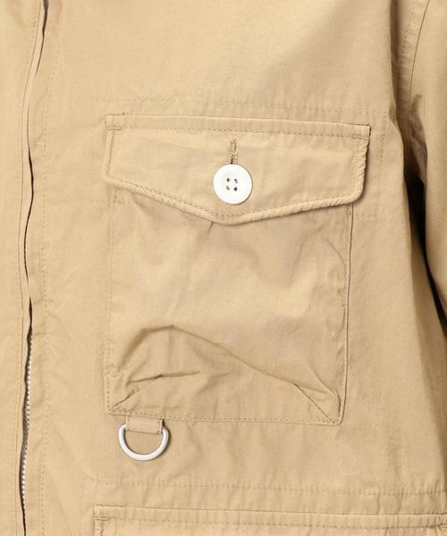 green label relaxing（グリーンレーベルリラクシング）の「BC C/WTHER CLOTH デッキパーカー ◆（その他アウター・メンズ・ブラック/ロイヤルブルー/ベージュ・SMALL/XX-LARGE/X-LARGE/X-SMALL/MEDIUM/LARGE）」の11枚目の写真