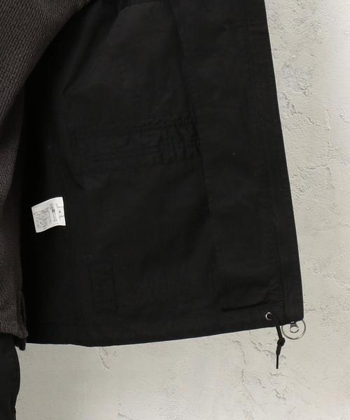 green label relaxing（グリーンレーベルリラクシング）の「BC C/WTHER CLOTH デッキパーカー ◆（その他アウター・メンズ・ブラック/ロイヤルブルー/ベージュ・SMALL/XX-LARGE/X-LARGE/X-SMALL/MEDIUM/LARGE）」の13枚目の写真
