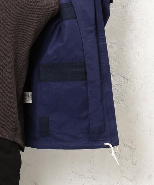 green label relaxing（グリーンレーベルリラクシング）の「BC C/WTHER CLOTH デッキパーカー ◆（その他アウター・メンズ・ブラック/ロイヤルブルー/ベージュ・SMALL/XX-LARGE/X-LARGE/X-SMALL/MEDIUM/LARGE）」の6枚目の写真