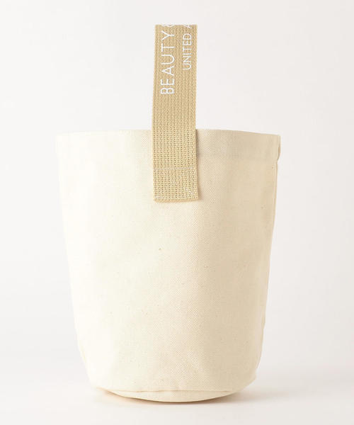 BEAUTY&YOUTH UNITED ARROWS（ビューティーアンドユースユナイテッドアローズ）の「BY キャンバス B&Yロゴハンドルバッグ 2 о（トートバッグ・レディース・ブラック/レッド/ナチュラル/オリーブ/ケリー・FREE）」の3枚目の写真