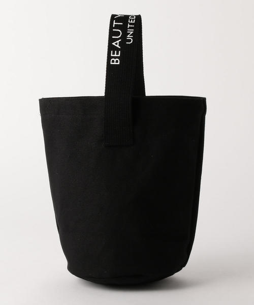 BEAUTY&YOUTH UNITED ARROWS（ビューティーアンドユースユナイテッドアローズ）の「BY キャンバス B&Yロゴハンドルバッグ 2 о（トートバッグ・レディース・ブラック/レッド/ナチュラル/オリーブ/ケリー・FREE）」の2枚目の写真