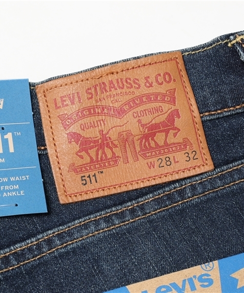Levi's（リーバイス）の「511(TM) スリムフィット インディゴブルー MAKALU COOL/10.32oz（デニムパンツ・メンズ・インディゴブルー・29inch/30inch/31inch/28inch/33inch/34inch/32inch）」の5枚目の写真
