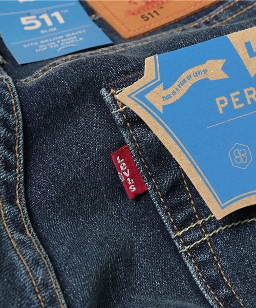 Levi's（リーバイス）の「511(TM) スリムフィット インディゴブルー MAKALU COOL/10.32oz（デニムパンツ・メンズ・インディゴブルー・29inch/30inch/31inch/28inch/33inch/34inch/32inch）」の6枚目の写真