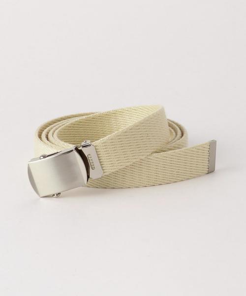 UNITED ARROWS（ユナイテッドアローズ）の「USCM GI ベルト ◆（ベルト・メンズ・ブラック/ナチュラル/ピンク/オレンジ/イエロー/ネイビー・FREE）」の3枚目の写真