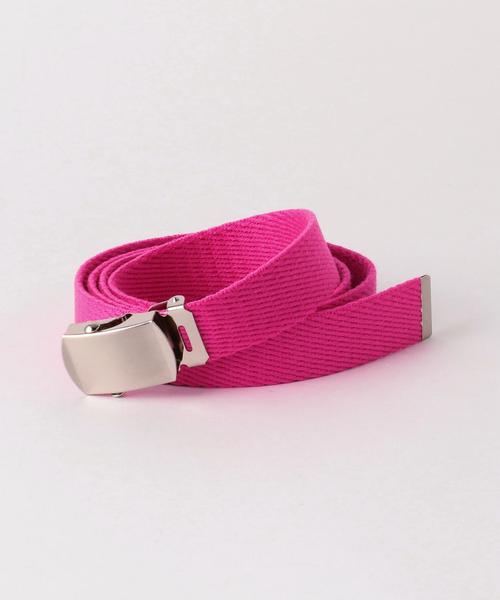 UNITED ARROWS（ユナイテッドアローズ）の「USCM GI ベルト ◆（ベルト・メンズ・ブラック/ナチュラル/ピンク/オレンジ/イエロー/ネイビー・FREE）」の5枚目の写真