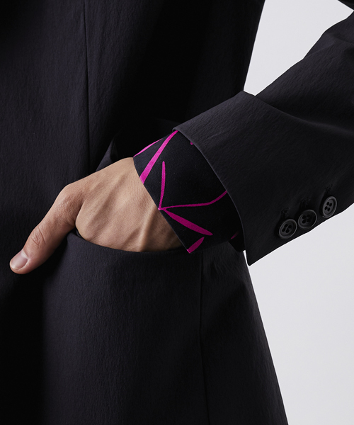 STUDIOUS（ステュディオス）の「【STUDIOUS】4WAYテーラードジャケット（テーラードジャケット・メンズ・ブラック/ブルー/カーキ・2/1/3）」の12枚目の写真