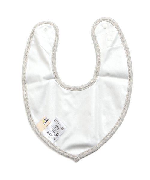 Ampersand（アンパサンド）の「モノトーン柄スタイ（スタイ/よだれかけ・キッズ・ブラック/グレー/チャコール/キナリ・90）」の12枚目の写真