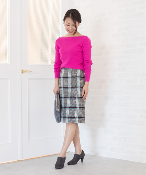 NATURAL BEAUTY BASIC（ナチュラルビューティーベーシック）の「【JJ 12月号掲載】【Ray 10月号掲載】【VERY 10月号掲載】オールファークラッチバッグ（クラッチバッグ・レディース・ネイビー/グレー/ホワイト系その他/ボルドー・ﾌﾘ-）」の14枚目の写真