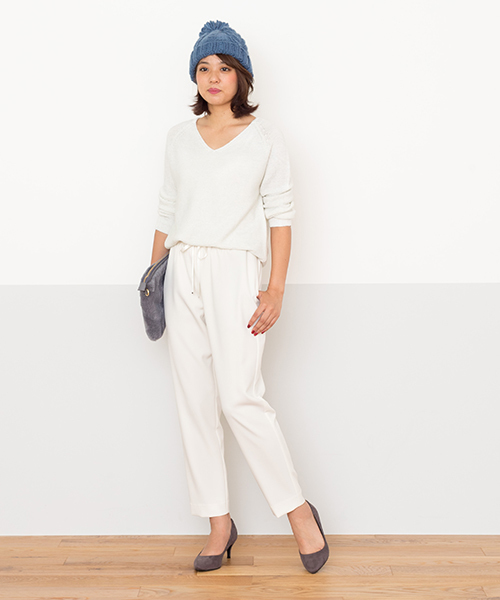 NATURAL BEAUTY BASIC（ナチュラルビューティーベーシック）の「【JJ 12月号掲載】【Ray 10月号掲載】【VERY 10月号掲載】オールファークラッチバッグ（クラッチバッグ・レディース・ネイビー/グレー/ホワイト系その他/ボルドー・ﾌﾘ-）」の21枚目の写真