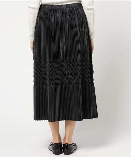 ZUCCa（ズッカ）の「プリーツタフタ（スカート・レディース・ブラック/ダークグレー・M/M size）」の15枚目の写真