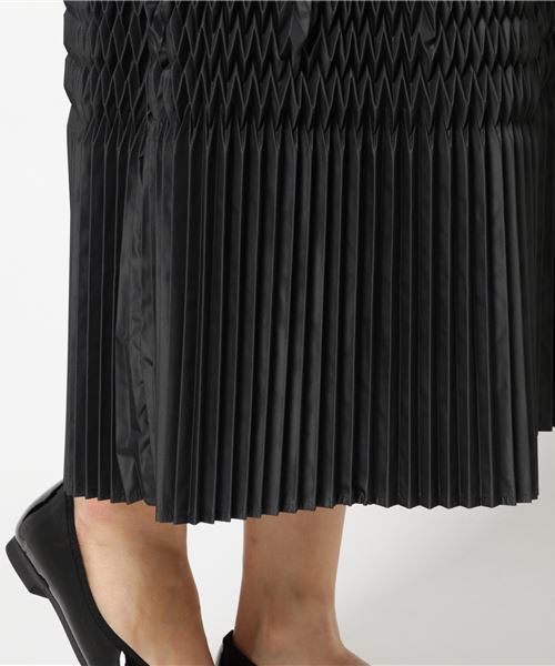 ZUCCa（ズッカ）の「プリーツタフタ（スカート・レディース・ブラック/ダークグレー・M/M size）」の13枚目の写真