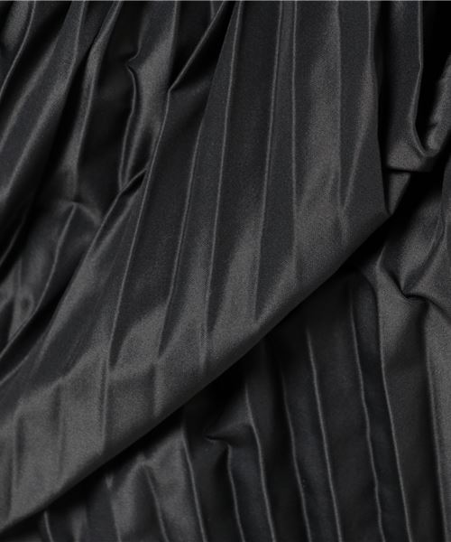 ZUCCa（ズッカ）の「プリーツタフタ（スカート・レディース・ブラック/ダークグレー・M/M size）」の12枚目の写真