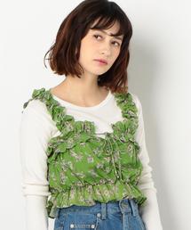 Another Edition | ジョーゼットフラワープリントキャミブラウス(キャミソール)