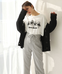 one after another NICE CLAUP | レース付きぎゅっとカーディガン(カーディガン/ボレロ)