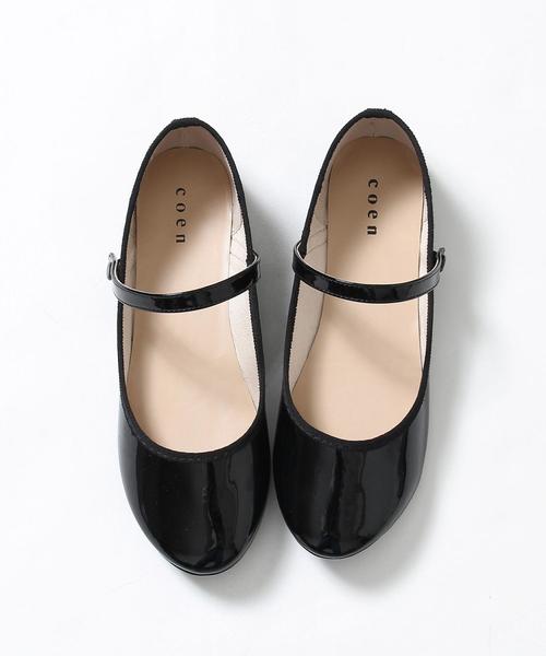 coen（コーエン）の「ストラップシューズ（パンプス・レディース・ライトグレー/ブラック・LARGE/SMALL/MEDIUM/X-LARGE）」の3枚目の写真