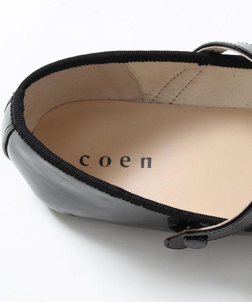 coen（コーエン）の「ストラップシューズ（パンプス・レディース・ライトグレー/ブラック・LARGE/SMALL/MEDIUM/X-LARGE）」の6枚目の写真