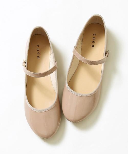 coen（コーエン）の「ストラップシューズ（パンプス・レディース・ライトグレー/ブラック・LARGE/SMALL/MEDIUM/X-LARGE）」の12枚目の写真