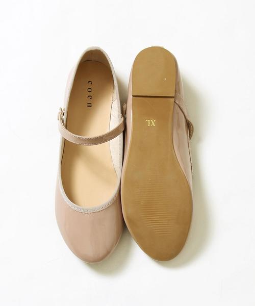 coen（コーエン）の「ストラップシューズ（パンプス・レディース・ライトグレー/ブラック・LARGE/SMALL/MEDIUM/X-LARGE）」の8枚目の写真