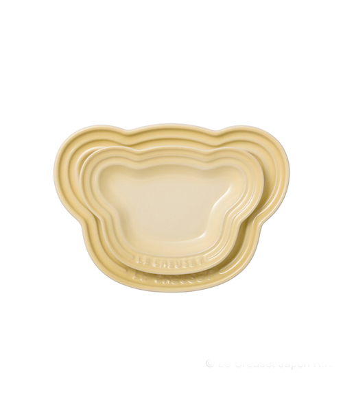 Le Creuset（ルクルーゼ）の「ベビー・ベアー・プレート・セット（マグ/哺乳瓶/お食事グッズ・キッズ・ブルー系その他/ピンク系その他/ベージュ系その他/ブルー系その他2・ONE SIZE）」の6枚目の写真