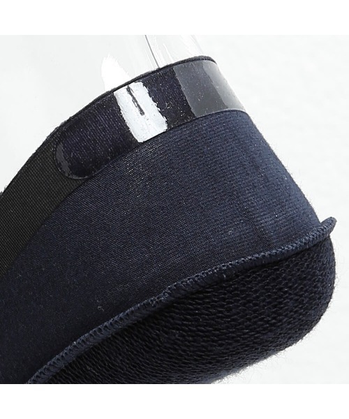 BODY WILD（ボディーワイルド）の「BODY WILD/ボディワイルド　3足組　フットカバー　3D立体縫製　深履き（ソックス/靴下・メンズ・ホワイト/ブラック/ネイビー/グレー・25-27CM）」の6枚目の写真