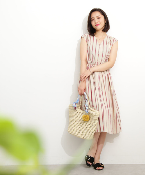 N.（N. Natural Beauty Basic）（エヌエヌナチュラルビューティーベーシック）の「◆バックルベルトサンダル（サンダル・レディース・ブラック/ベージュ/パープル・SMALL/MEDIUM/LARGE）」の4枚目の写真