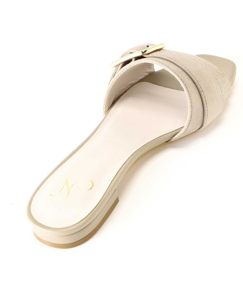 N.（N. Natural Beauty Basic）（エヌエヌナチュラルビューティーベーシック）の「◆バックルベルトサンダル（サンダル・レディース・ブラック/ベージュ/パープル・SMALL/MEDIUM/LARGE）」の8枚目の写真