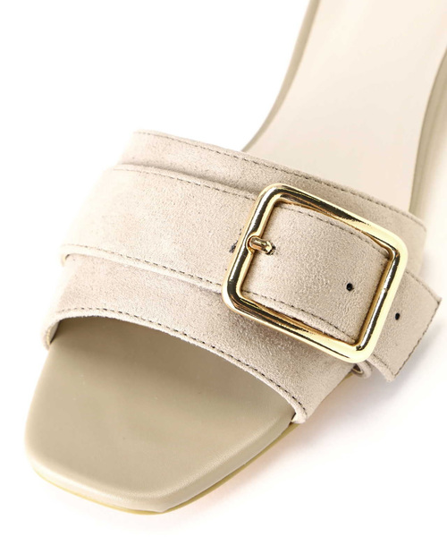 N.（N. Natural Beauty Basic）（エヌエヌナチュラルビューティーベーシック）の「◆バックルベルトサンダル（サンダル・レディース・ブラック/ベージュ/パープル・SMALL/MEDIUM/LARGE）」の9枚目の写真