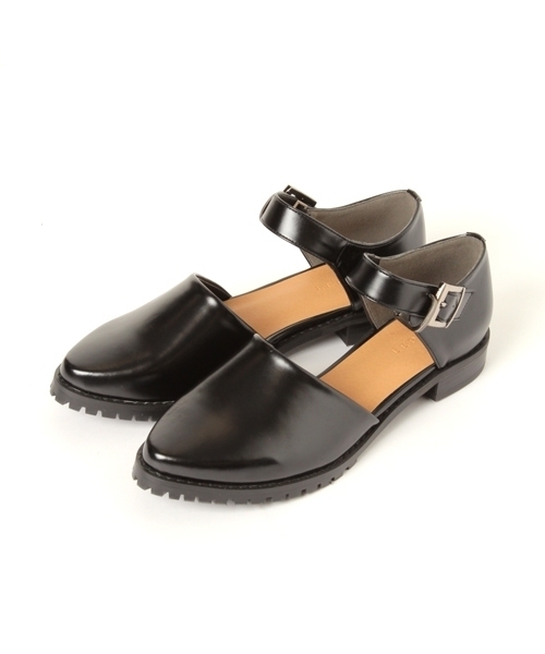 LEPSIM（レプシィム）の「ワンストラップマニッシュ　803038（その他シューズ・レディース・ブラック/ワインレッド・SMALL/MEDIUM/LARGE）」の6枚目の写真