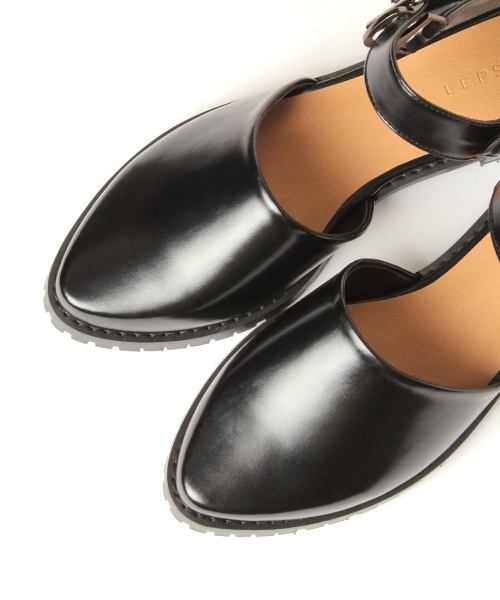 LEPSIM（レプシィム）の「ワンストラップマニッシュ　803038（その他シューズ・レディース・ブラック/ワインレッド・SMALL/MEDIUM/LARGE）」の11枚目の写真