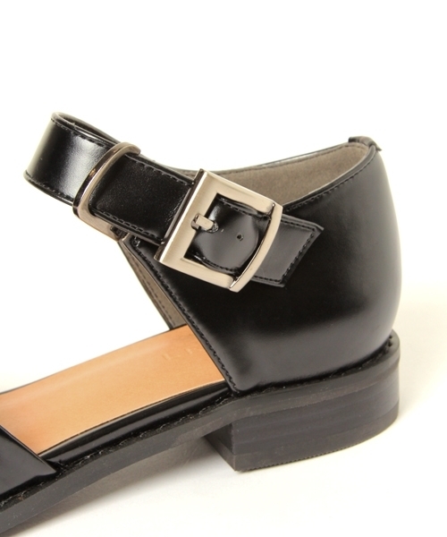 LEPSIM（レプシィム）の「ワンストラップマニッシュ　803038（その他シューズ・レディース・ブラック/ワインレッド・SMALL/MEDIUM/LARGE）」の12枚目の写真